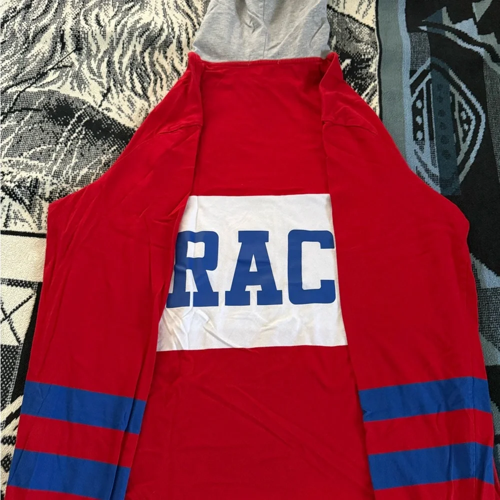 Polo Ralph Lauren K-Swiss Crest “Polo Track” Red/White/Blue/Grey Pullover Hoodie